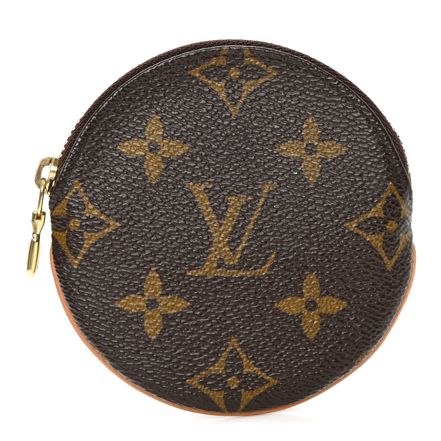 Louis Vuitton Monogram Round Coin Purse 1 of 9