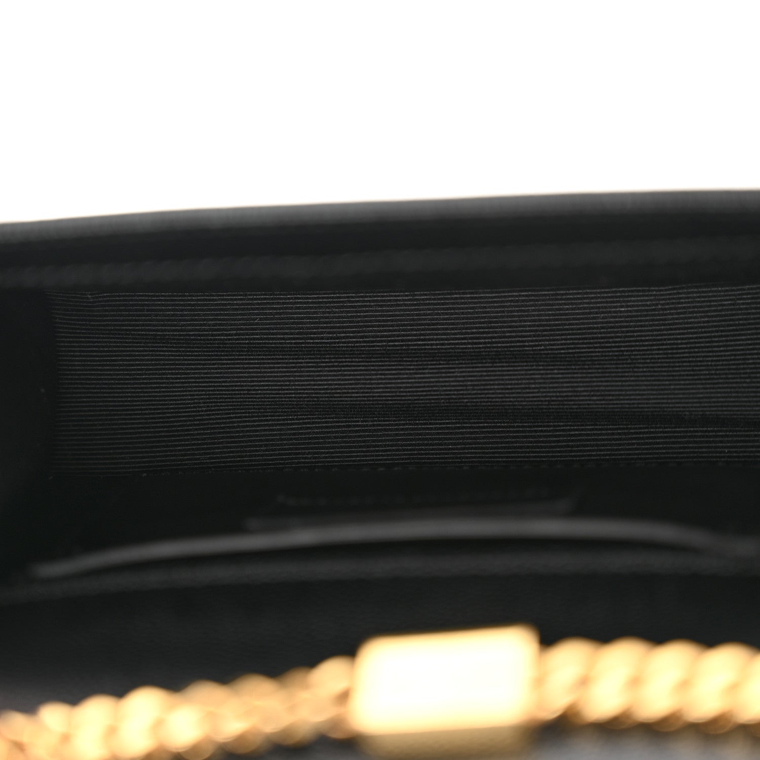 Saint Laurent Grain De Poudre Small Monogram Kate Satchel Black 5 of 14