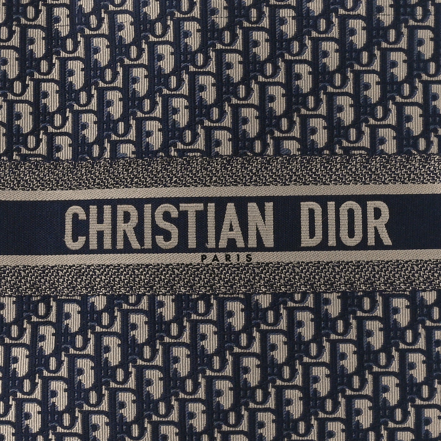 Oblique Large Book Tote Blue Multicolor