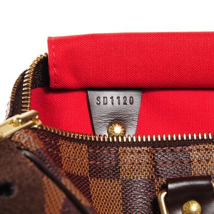 Louis Vuitton Damier Ebene Speedy 30 6 of 7