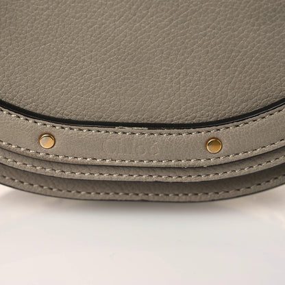 Chloe Calfskin Small Nile Bracelet Minaudiere Bag Motty Grey 8 of 13