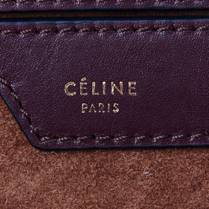 Celine Smooth Calfskin Medium Tri-Color Trapeze Ebony 6 of 10
