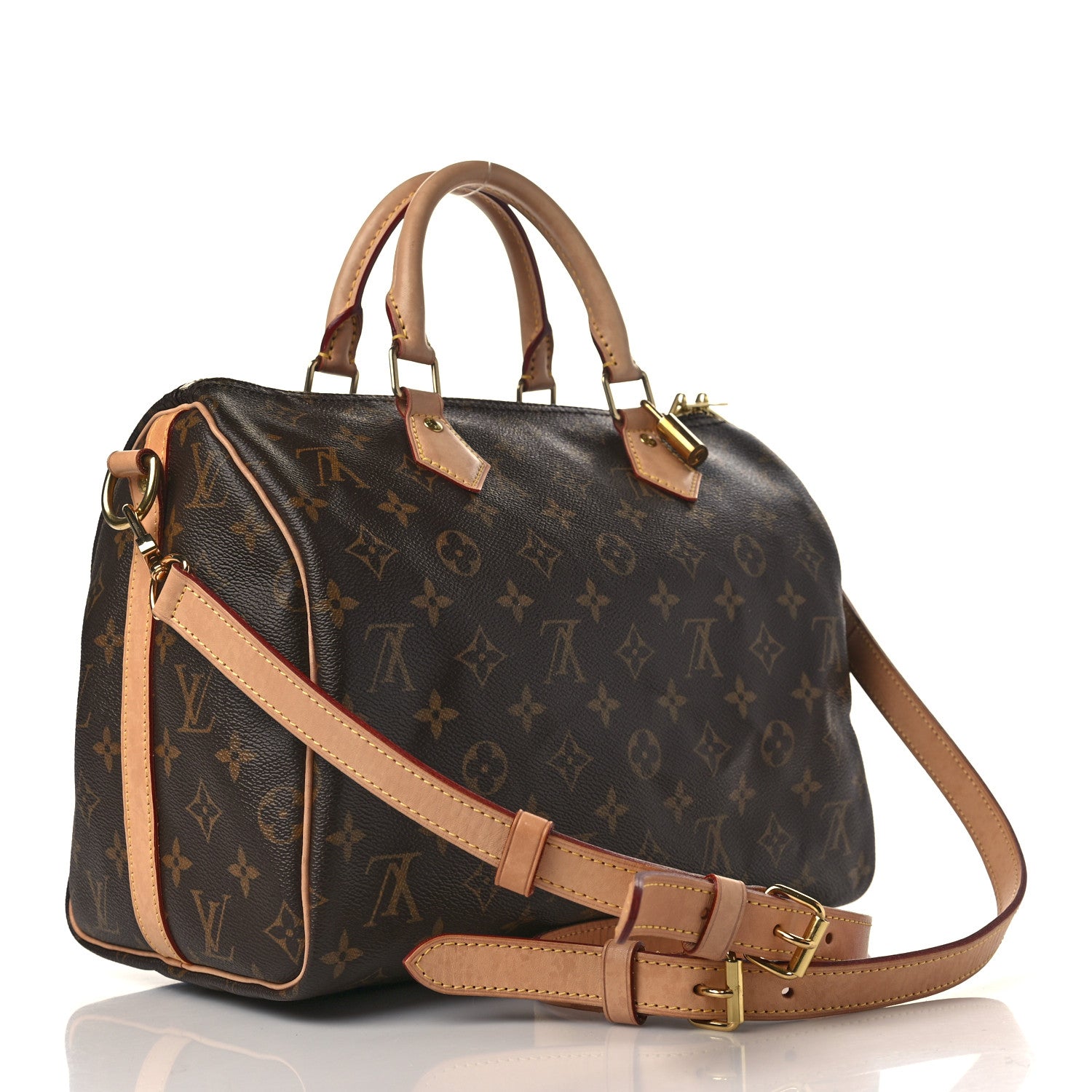 Louis Vuitton Monogram Speedy Bandouliere 30 3 of 10