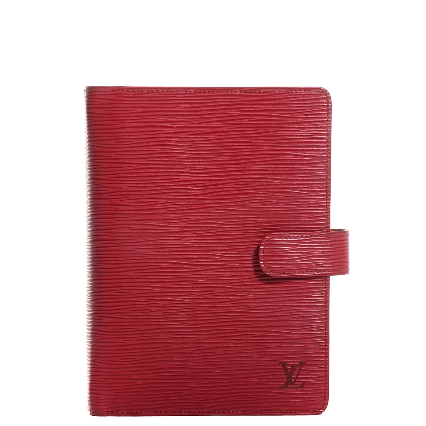Epi Medium Ring Agenda Cover Red