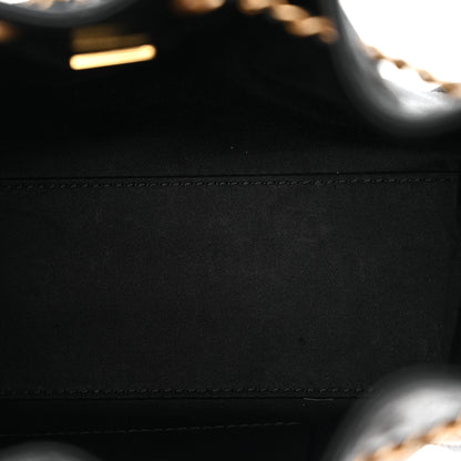 Chanel Caviar Quilted Mini Chanel 25 Handbag Black 11 of 12
