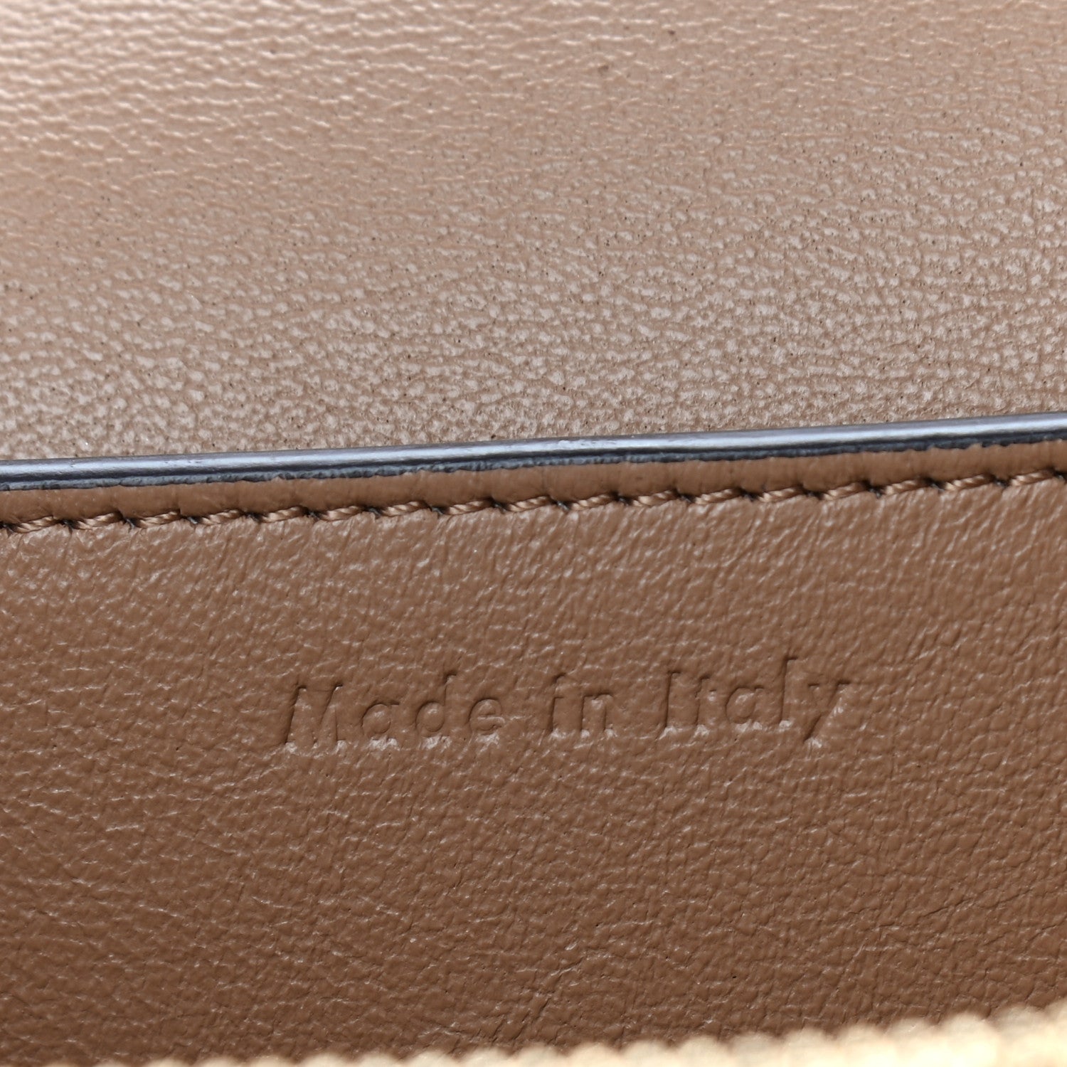 Celine Shiny Smooth Calfskin Medium Frame Shoulder Bag Tan Optic White 7 of 11