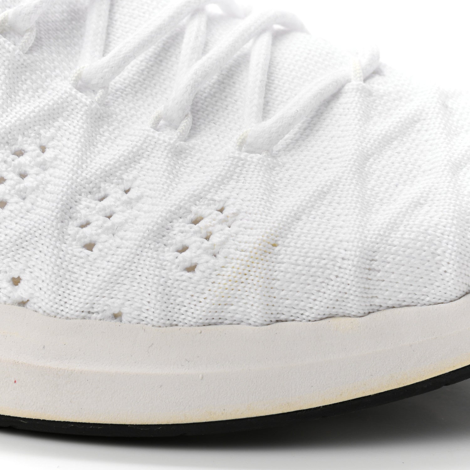 Chanel Fabric Logo Sneakers 39.5 White 8 of 8
