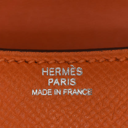 Hermes Epsom Micro Constance 14 Orange 13 of 16