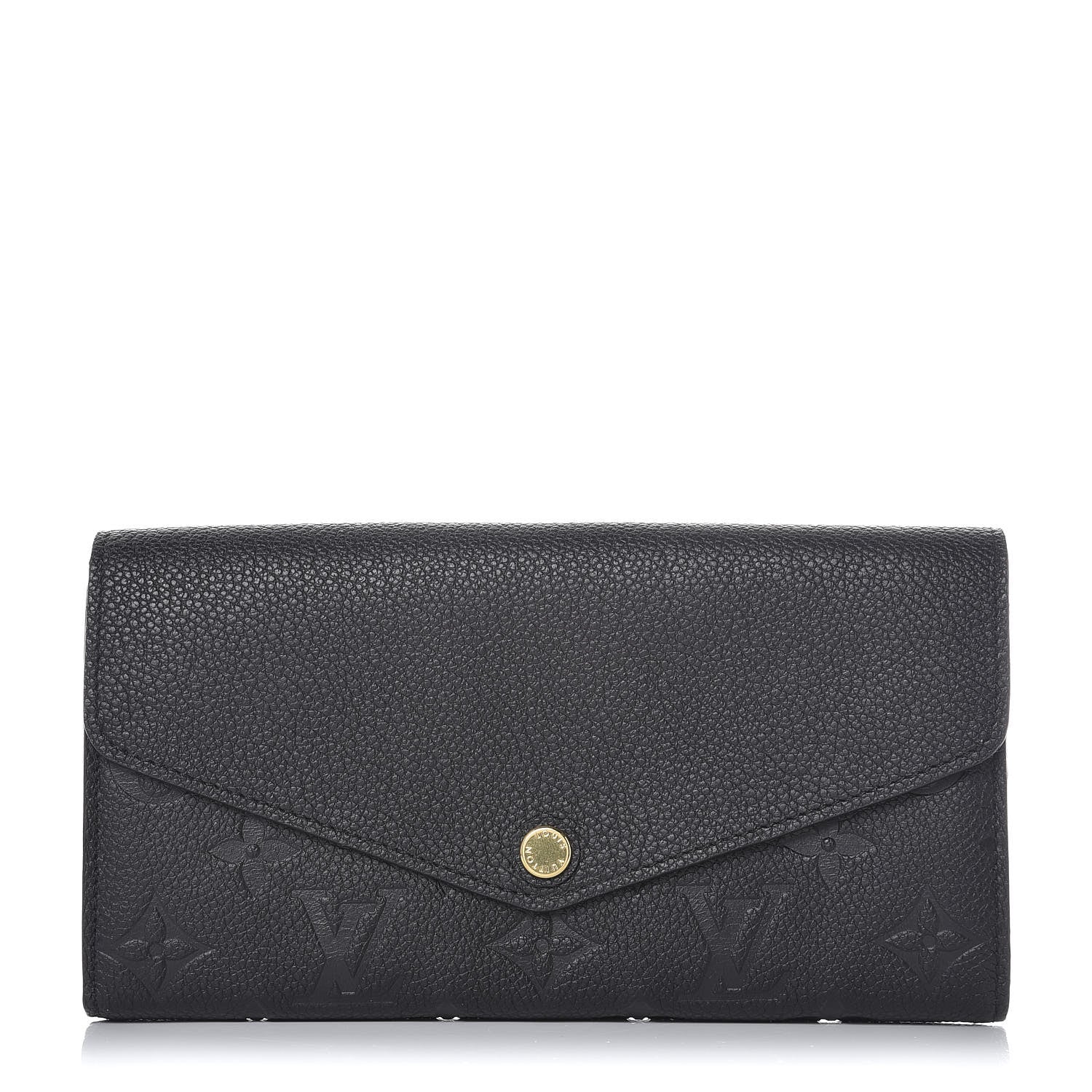 Louis Vuitton Empreinte Sarah Wallet NM Black 1 of 7