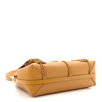 Chloe Grained Calfskin Medium Penelope Shoulder Bag Dusty Gold 4 of 10