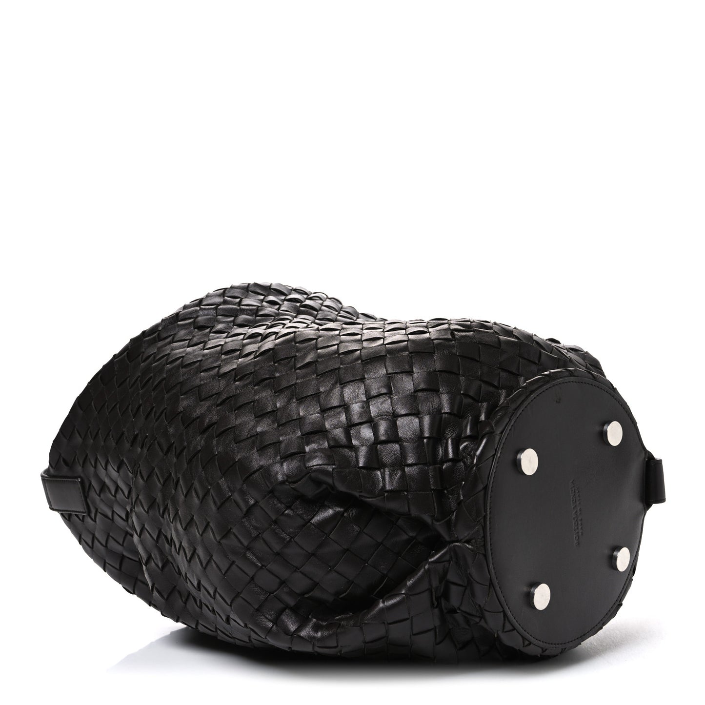 Intrecciato Shoulder Bag Ebano