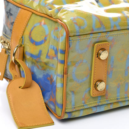 Louis Vuitton Monogram Pulp Defile Weekender PM Yellow 8 of 13