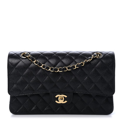 Chanel Caviar Quilted Medium Double Flap Black 1 of 4