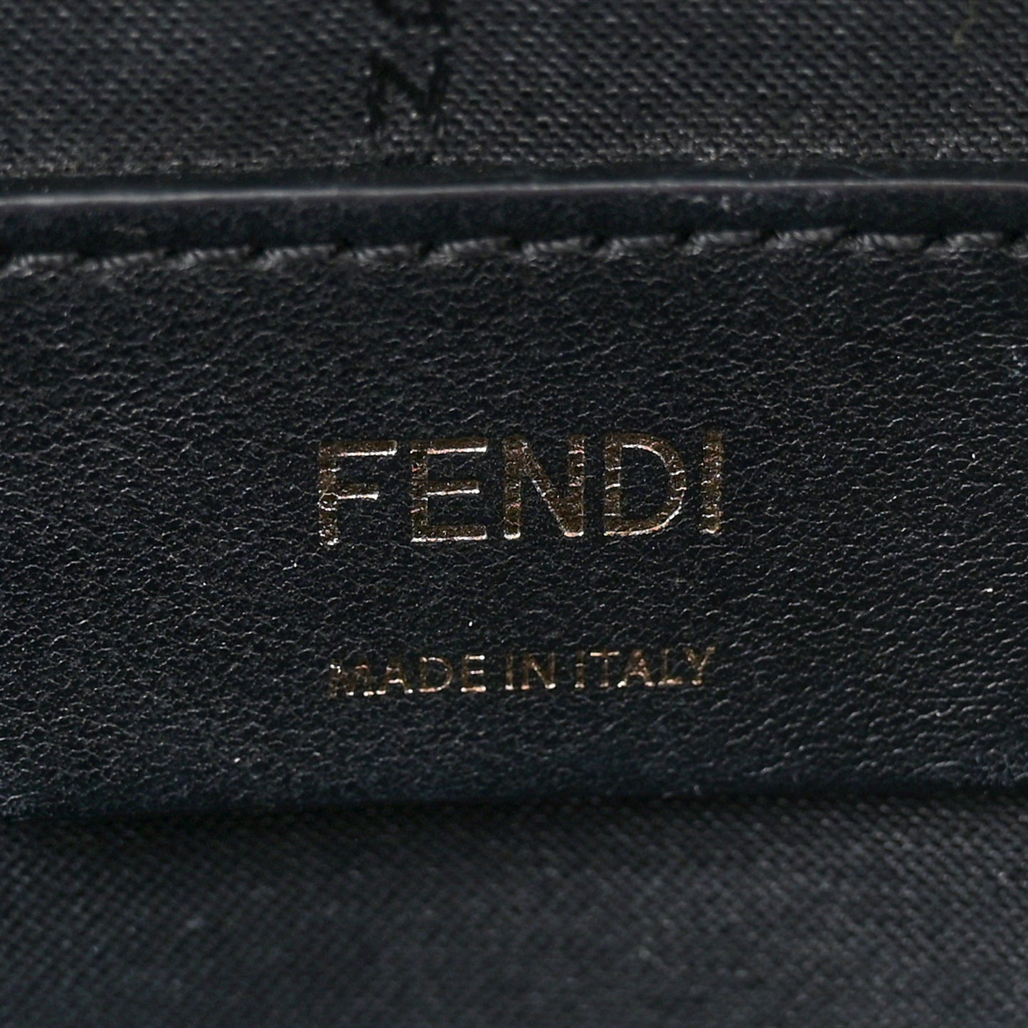 Nappa FF 1974 Embossed Mini Backpack Black
