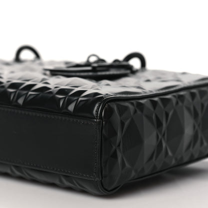 Christian Dior Calfskin Cannage Diamond Lady D-Joy Black 8 of 8