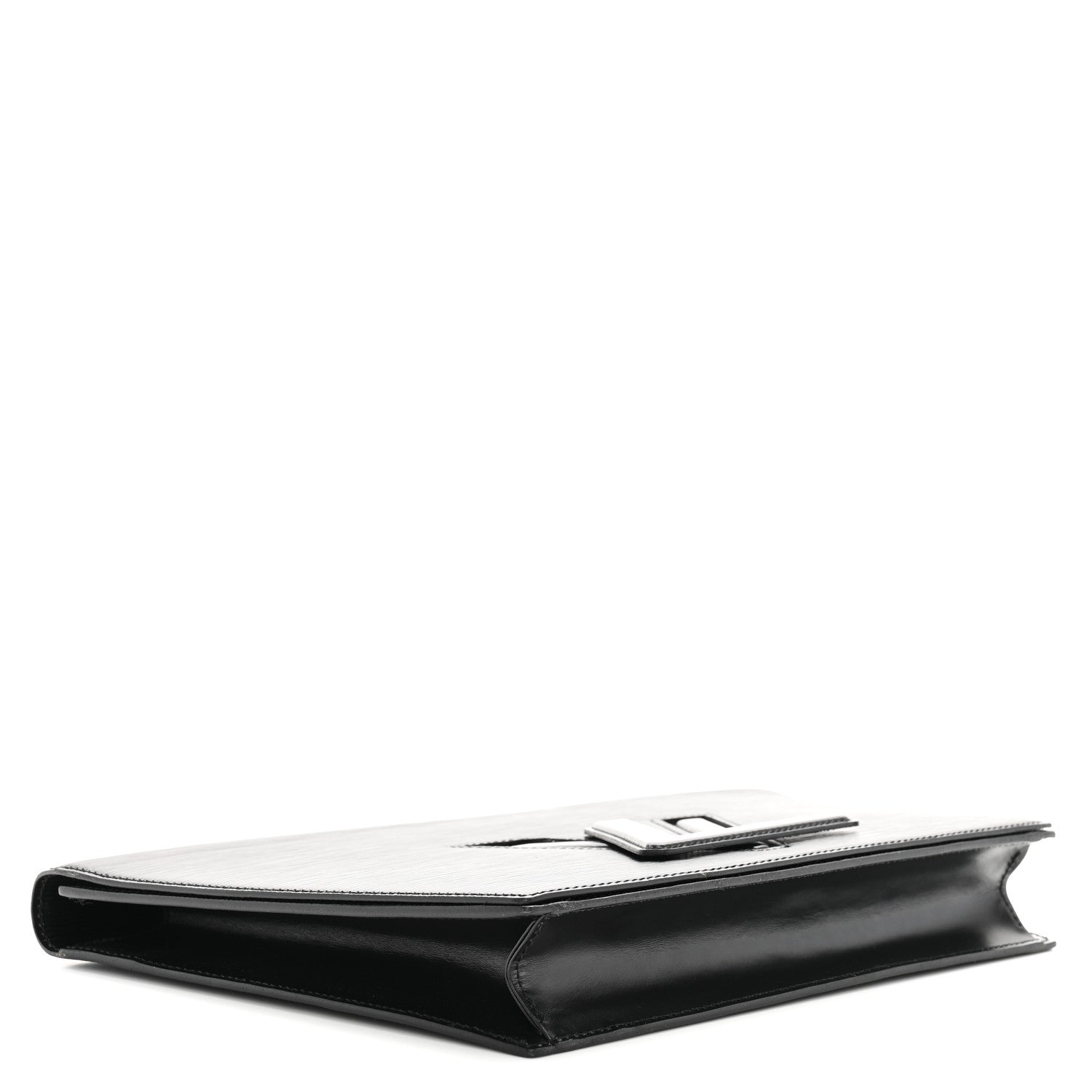 Louis Vuitton Epi Pochette Trapeze Black 4 of 12