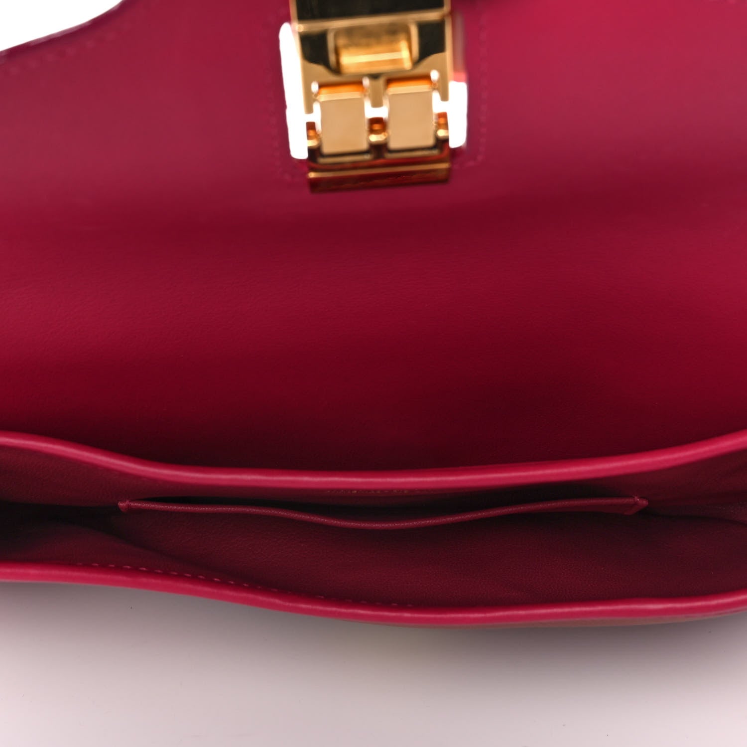 Louis Vuitton Cuir Art Déco Baguette Terre Framboise 4 of 12