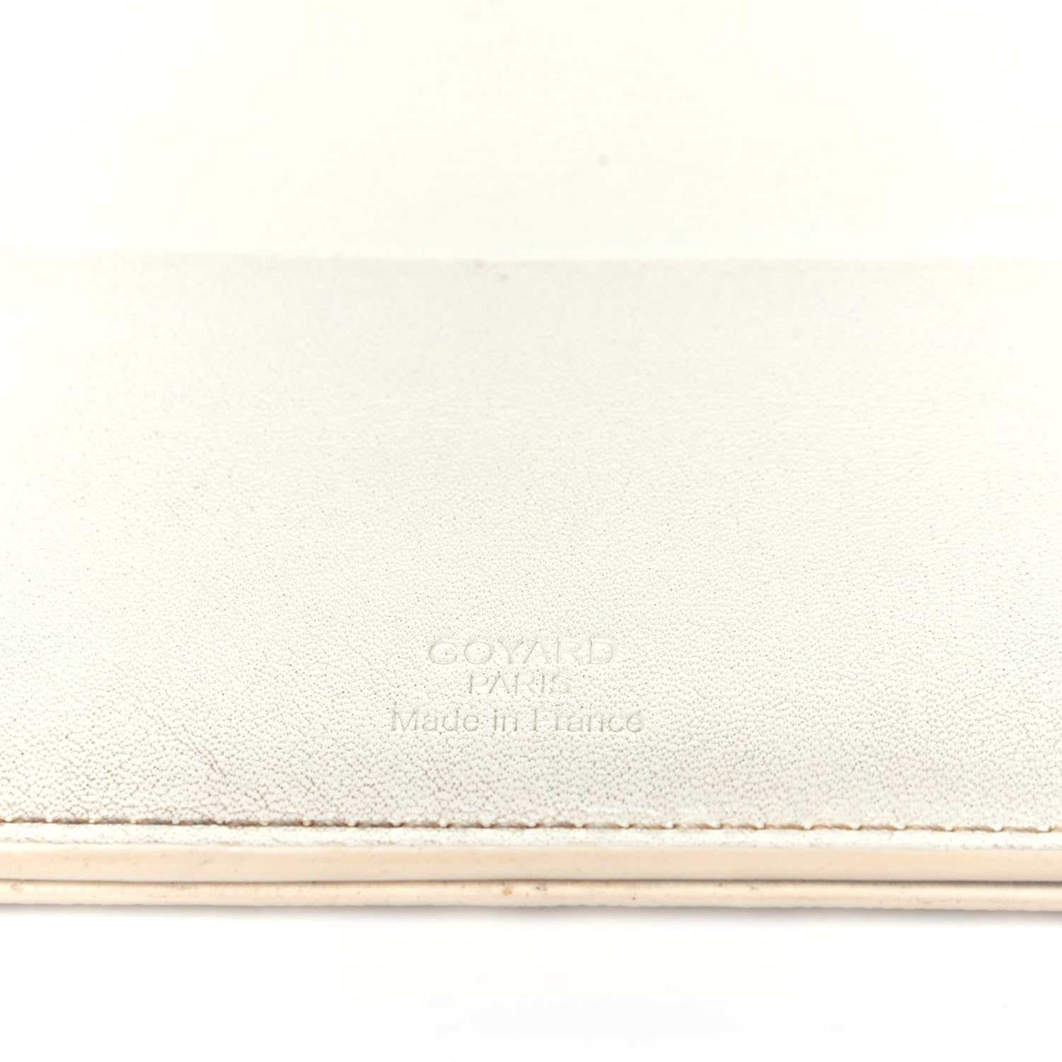 Goyard Goyardine Richelieu Wallet White 9 of 12