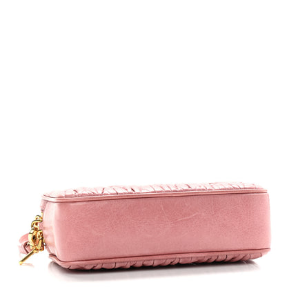 Miu Miu Nappa Matelasse Double Zip Chain Shoulder Bag 4 of 12