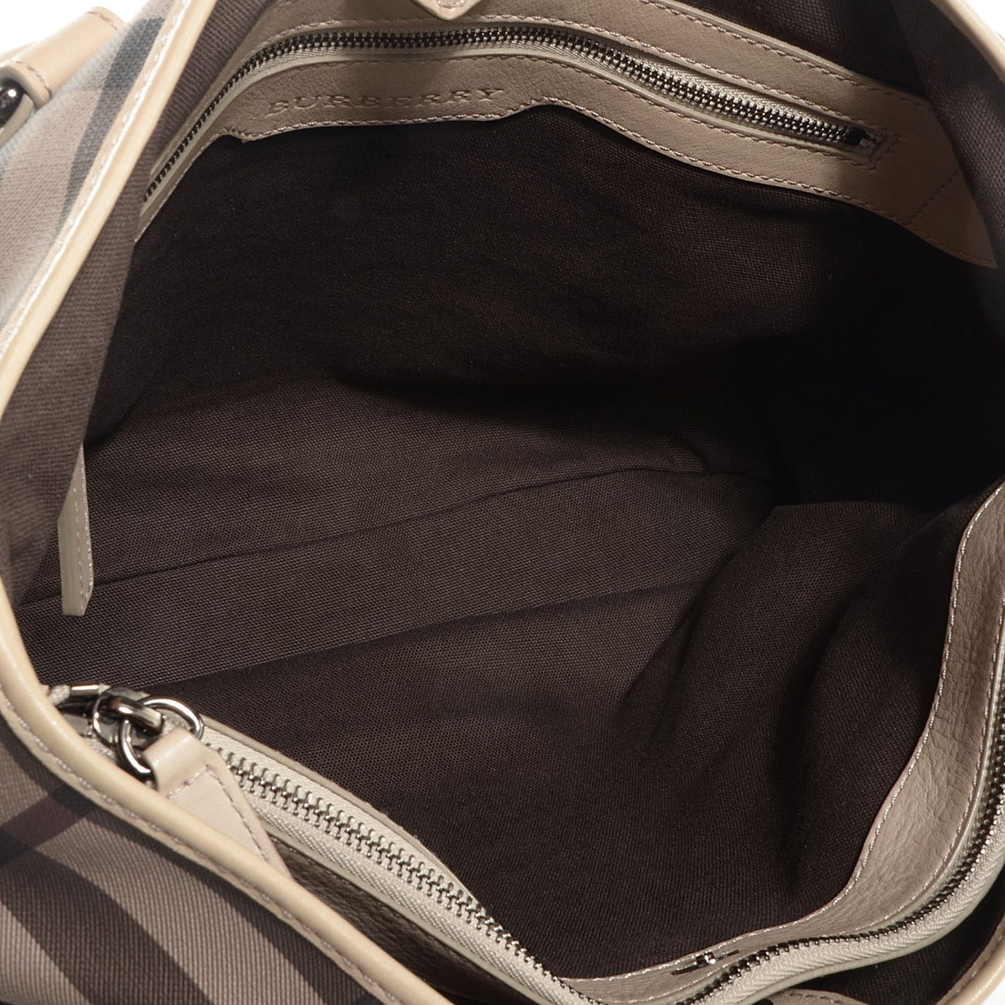 Smoked Check Northfield Tote Trench