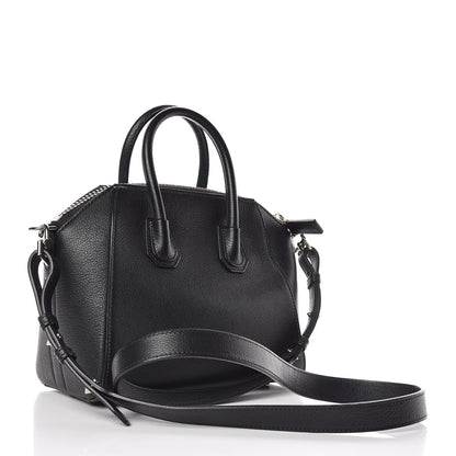 Givenchy Sugar Goatskin Mini Antigona Black 3 of 9