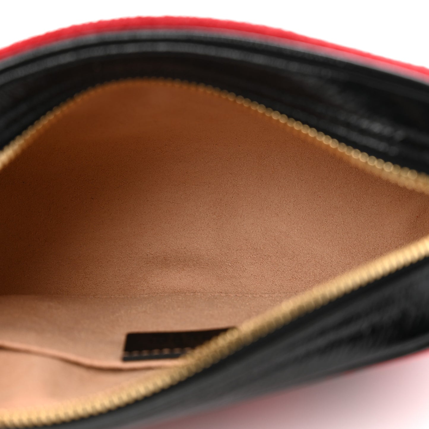 Suede Small Ophidia Belt Bag 95 38 Hibiscus Red