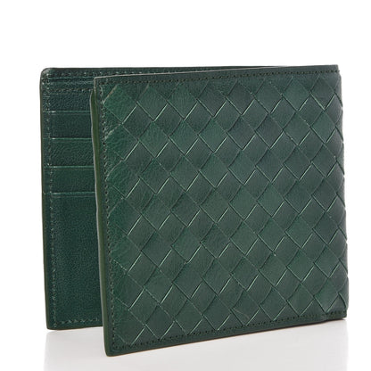 Bottega Veneta Nappa Intrecciato Bi-Fold Wallet Thyme 3 of 10