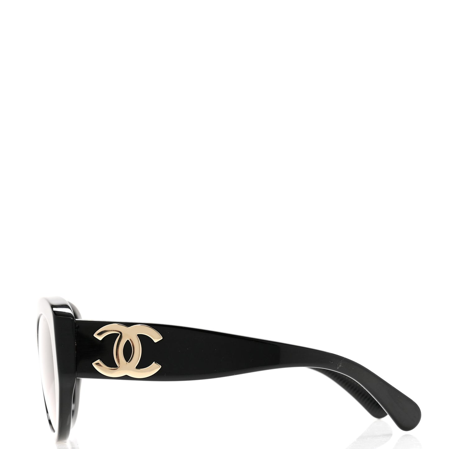 Acetate Butterfly Large CC Sunglasses 5492 Black