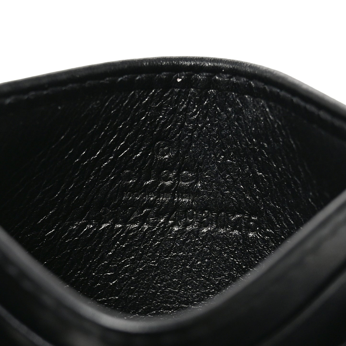 Calfskin Matelasse GG Marmont Card Holder Black
