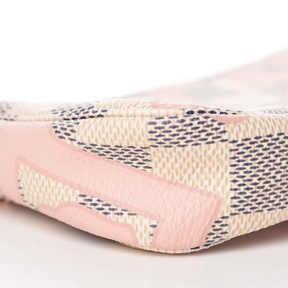 Louis Vuitton Damier Azur Tahitienne Mini Pochette Accessories 5 of 10