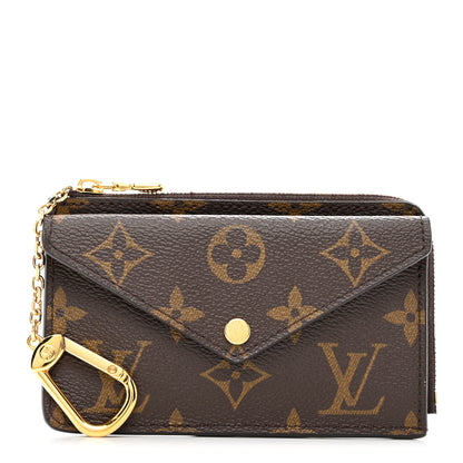 Louis Vuitton Monogram Recto Verso Card Holder Black 1 of 11