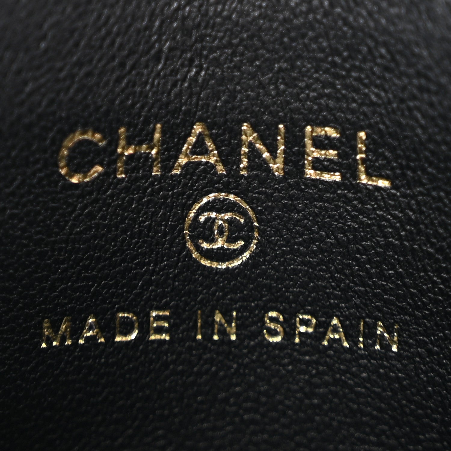 Chanel Calfskin Crocodile Embossed Crococo Card Holder Black 6 of 8
