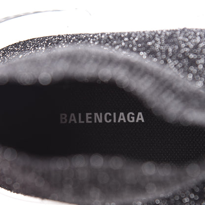 Balenciaga Knit Metal Womens Speed Sneakers 40 Black Gold 7 of 9