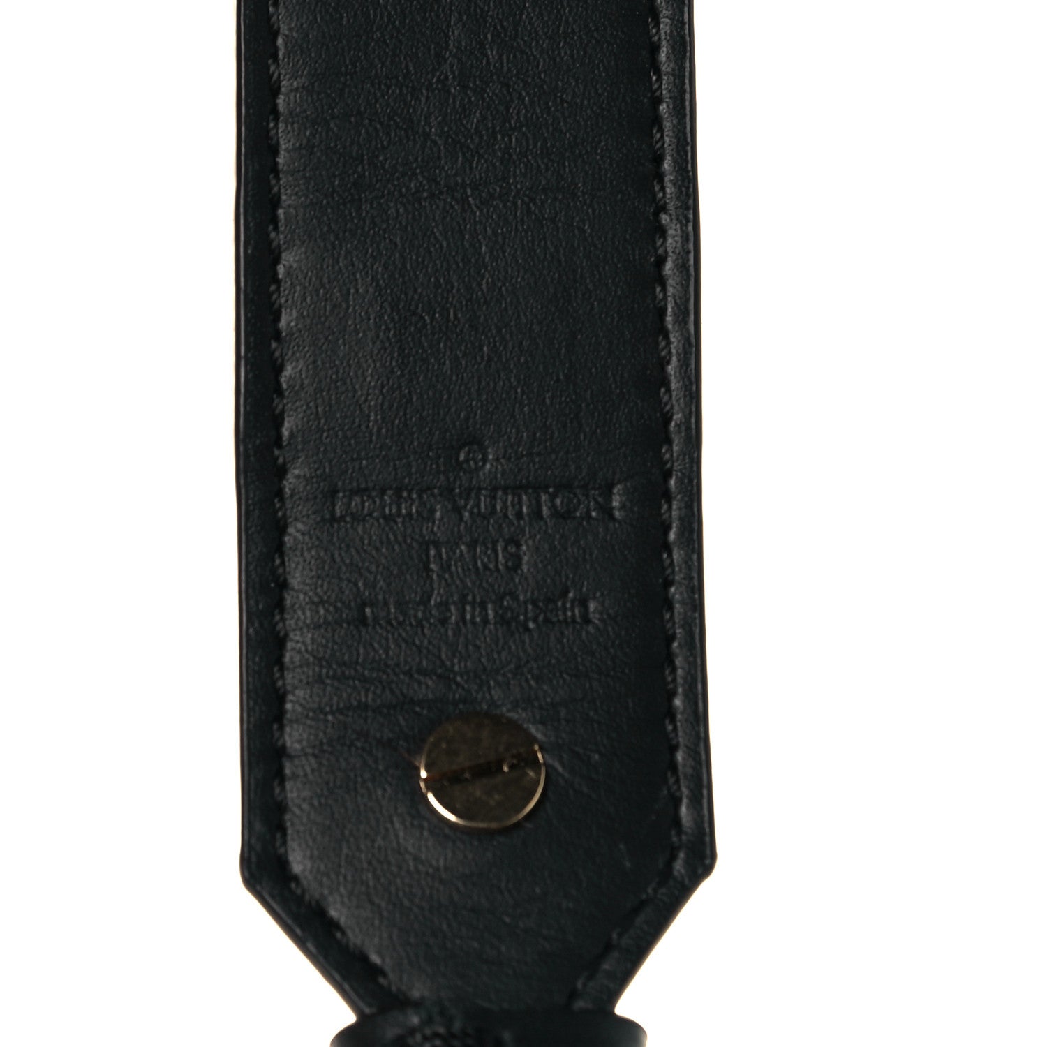 Louis Vuitton Monogram Bandouliere Shoulder Strap XL Black 4 of 5