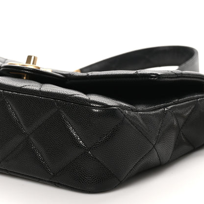 Chanel Caviar Quilted Flap Black 10 of 10