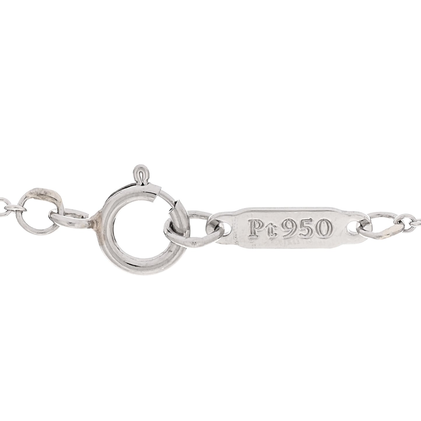 Platinum Diamond .66ct Solitaire Pendant Necklace