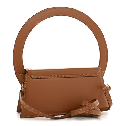 Jacquemus Smooth Calfskin Le Sac Rond Light Brown 3 of 12