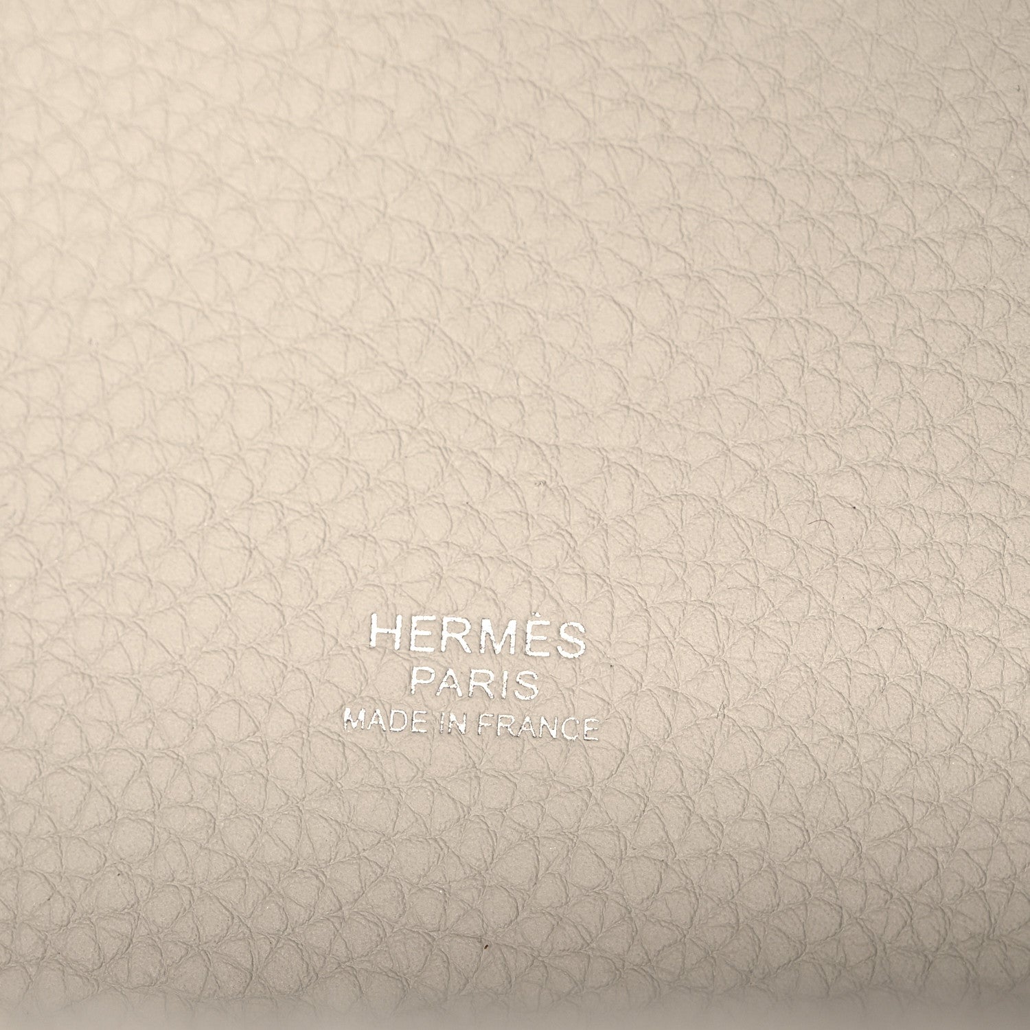 Hermes Taurillon Clemence Picotin Lock 22 MM Beton 6 of 12