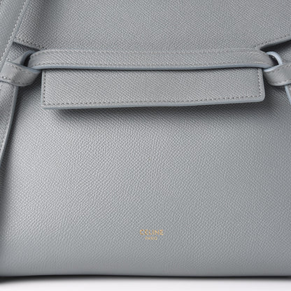 Celine Grained Calfskin Micro Belt Bag Cloud 9 of 12