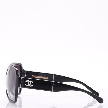 Chanel CC Sunglasses 1345 Black 3 of 8