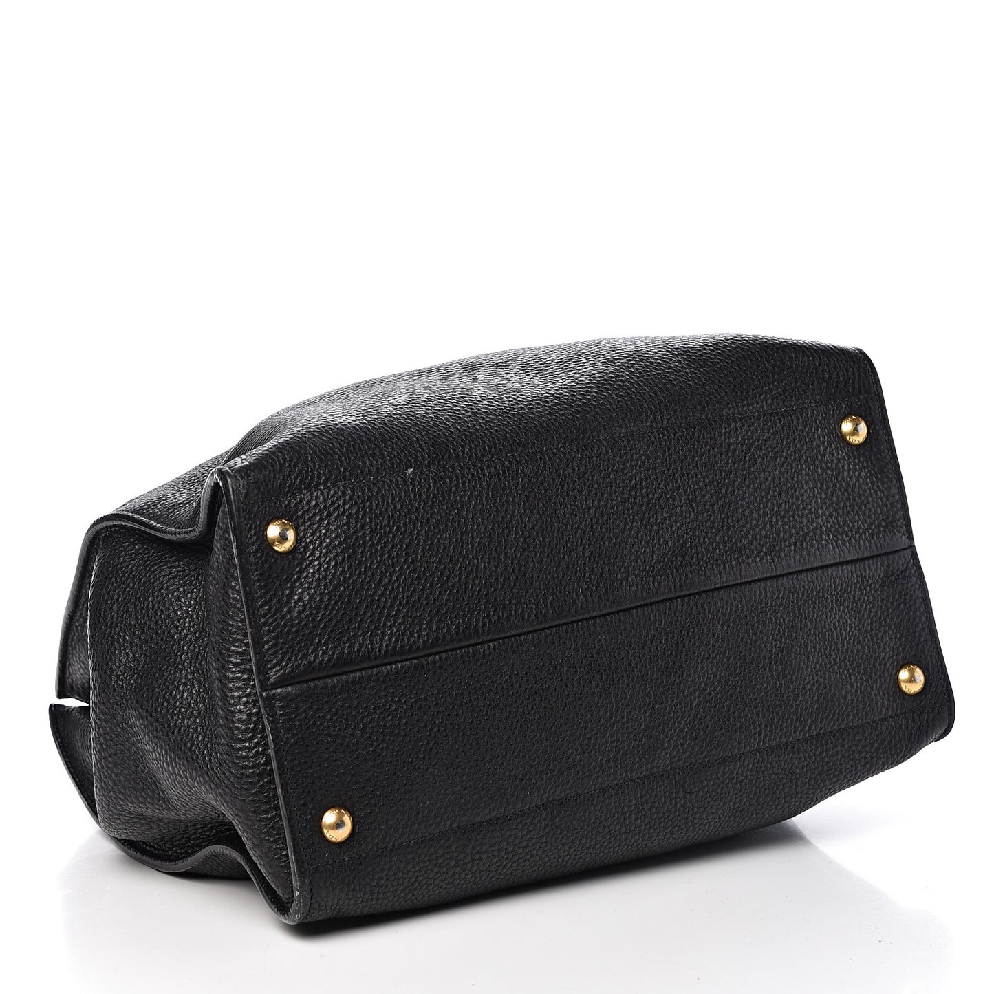 Vitello Daino Tote Black