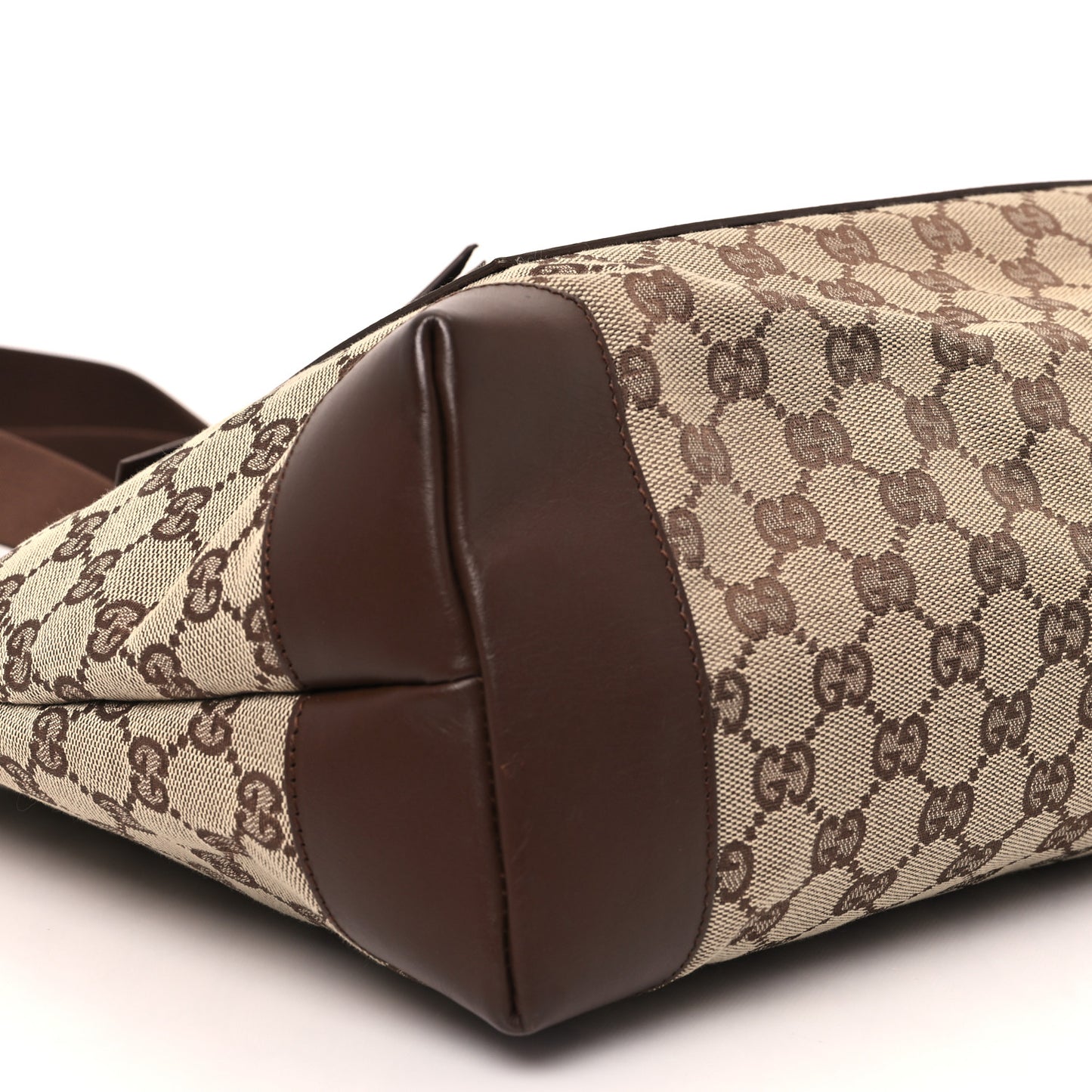 Monogram Tote Bag Brown