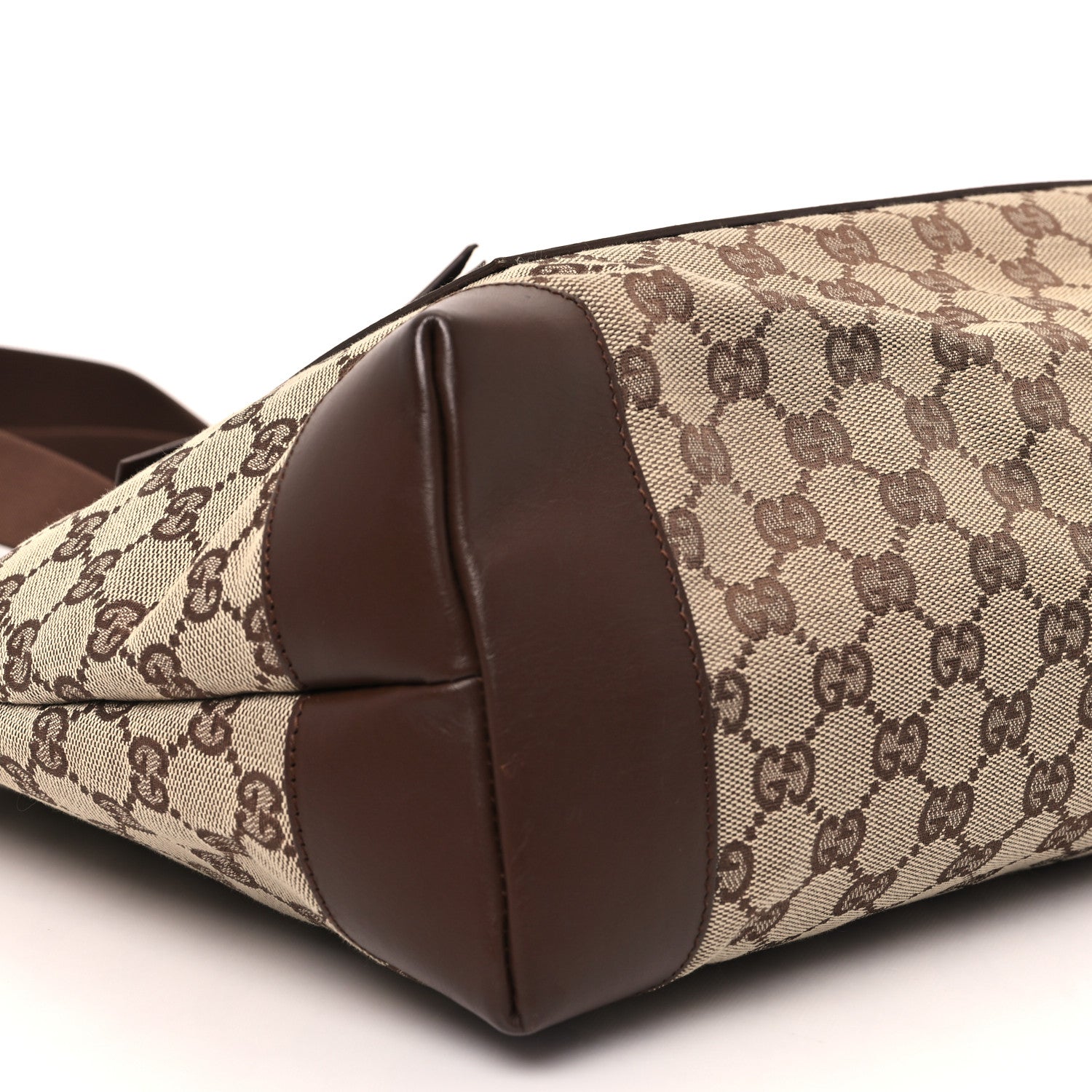 Gucci Monogram Tote Bag Brown 9 of 12