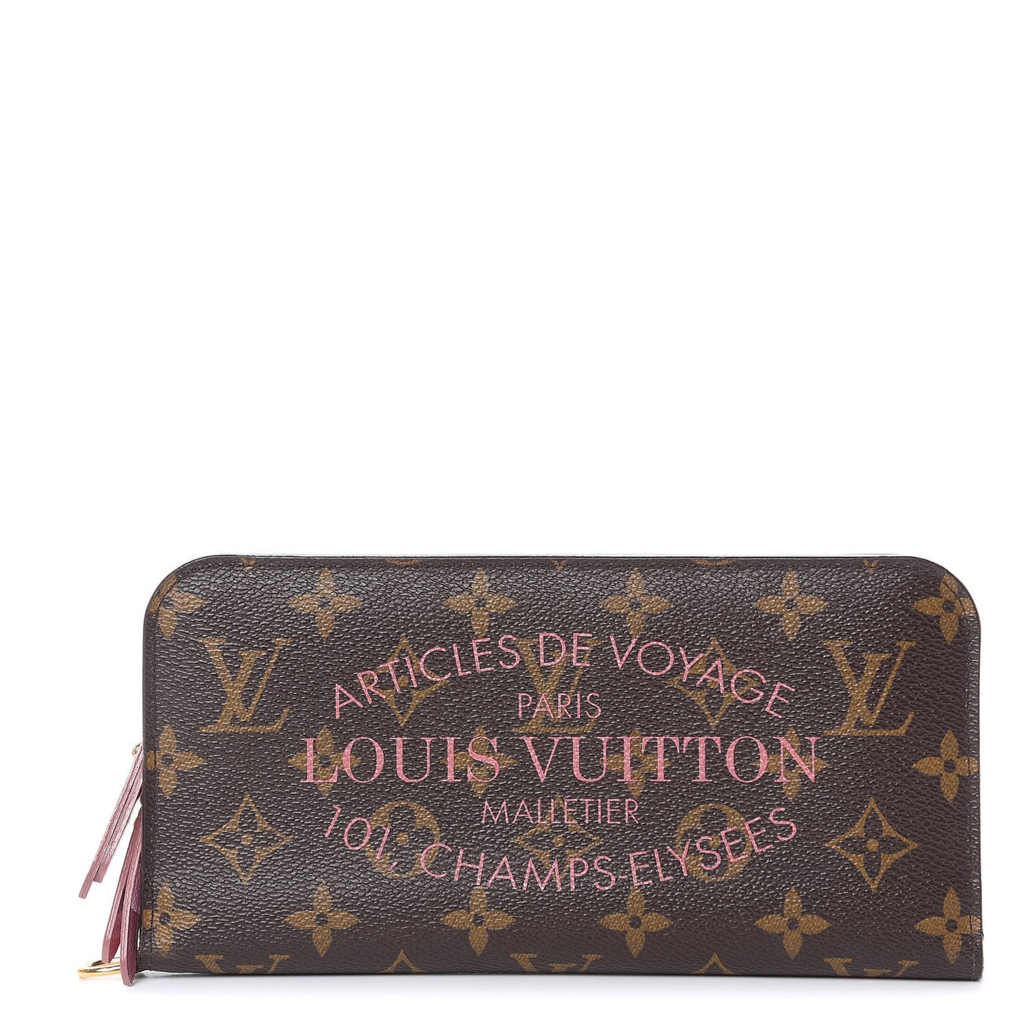 Monogram Articles de Voyage Ikat Insolite Wallet Rose Velours