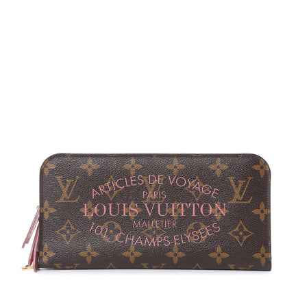 Louis Vuitton Monogram Articles de Voyage Ikat Insolite Wallet Rose Velours 1 of 11