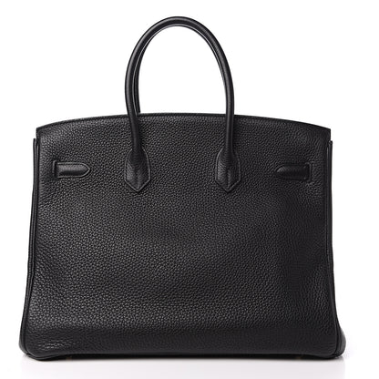 Hermes Togo Birkin 35 Black 3 of 9