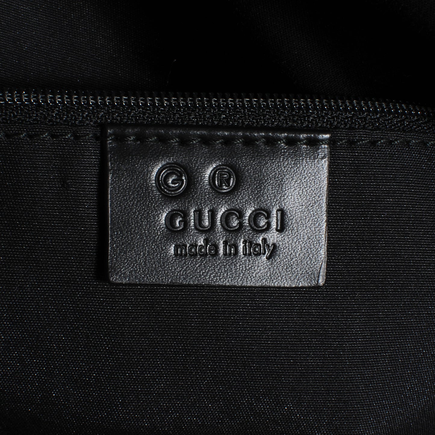 Nylon Monogram Full Moon Tote Black