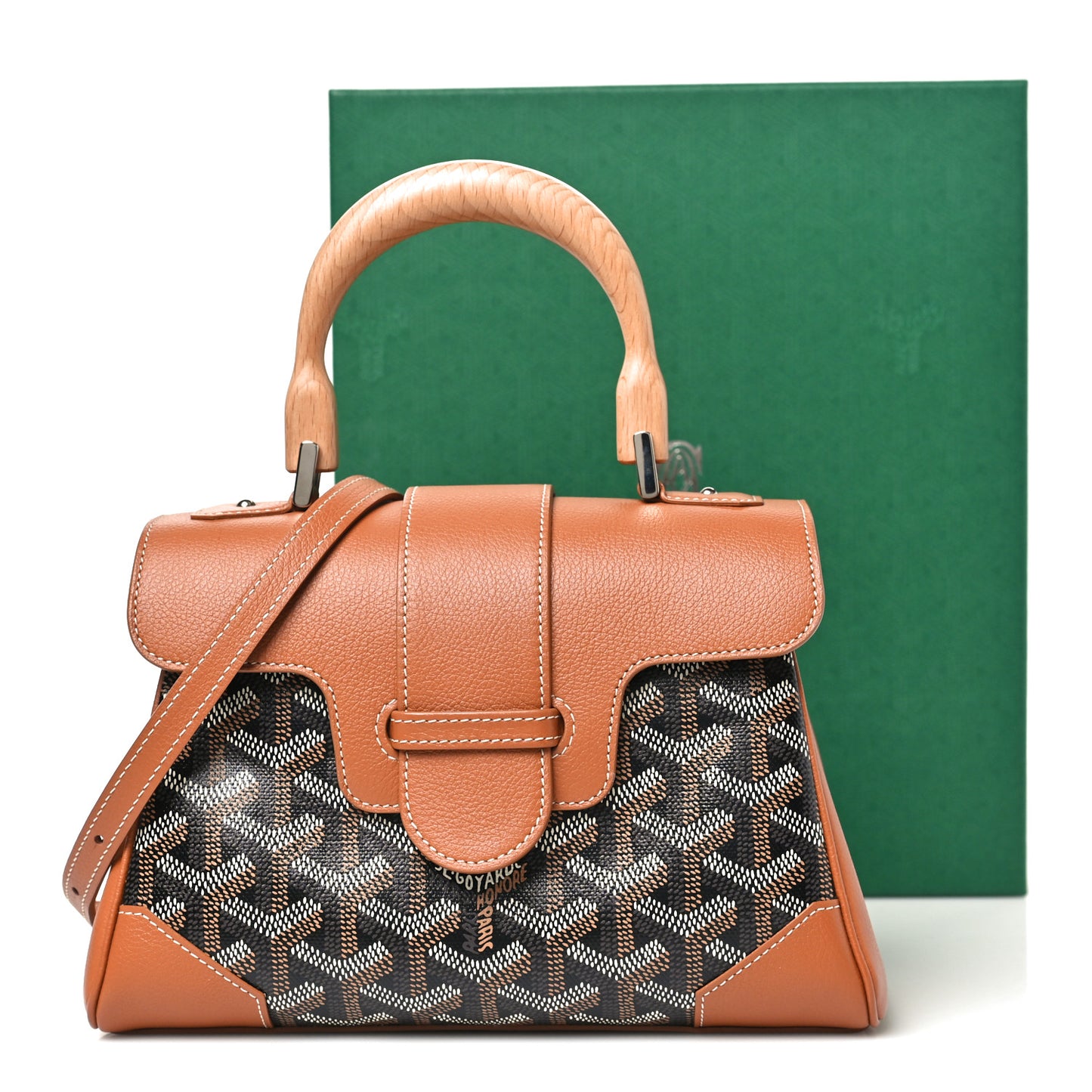 Goyardine Mini Saigon Black Gold