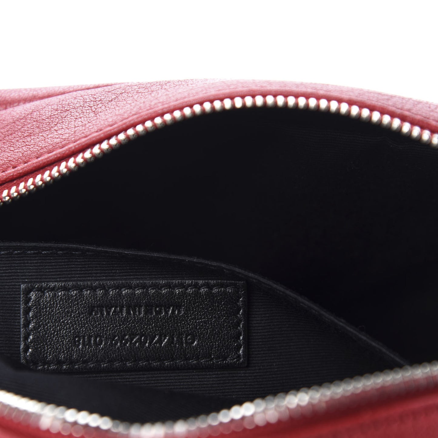 Lambskin Monogram Small Lou Camera Bag Lipstick Red
