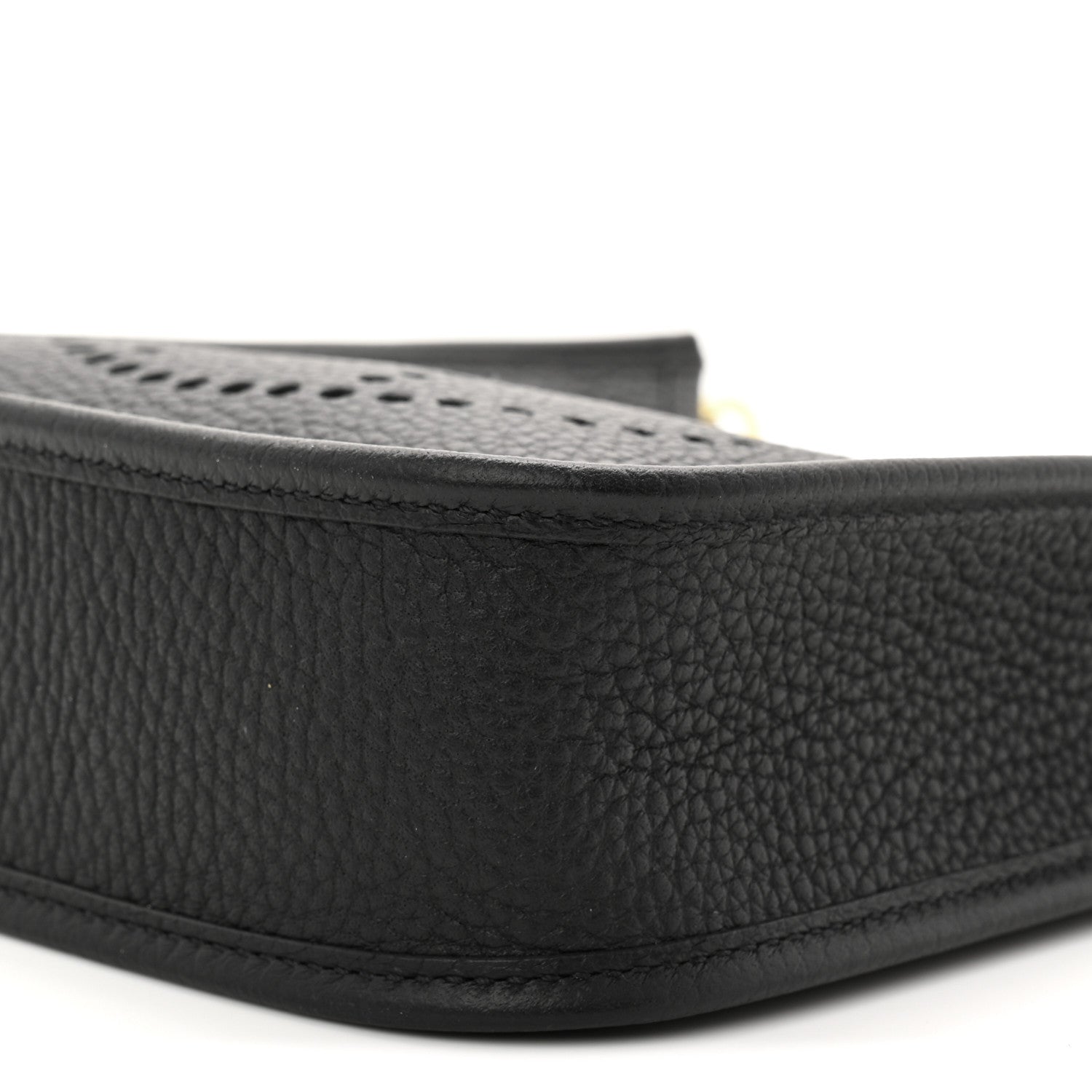 Hermes Taurillon Clemence Evelyne TPM Black 10 of 11